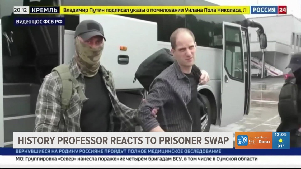 Texas history professor reacts to prisoner swap with Russia, U.S. [Video]