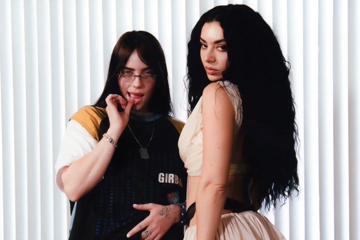 Charli xcx and Billie Eilish share Aidan Zamiri-directed new Guess video