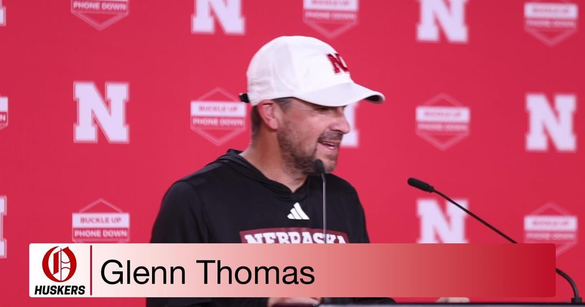 Nebraska’s Glenn Thomas full press conference from Aug. 2, 2024 [Video]