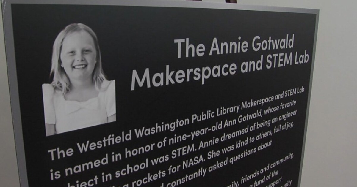 Westfield library dedicates STEM lab to young Westfield girl [Video]