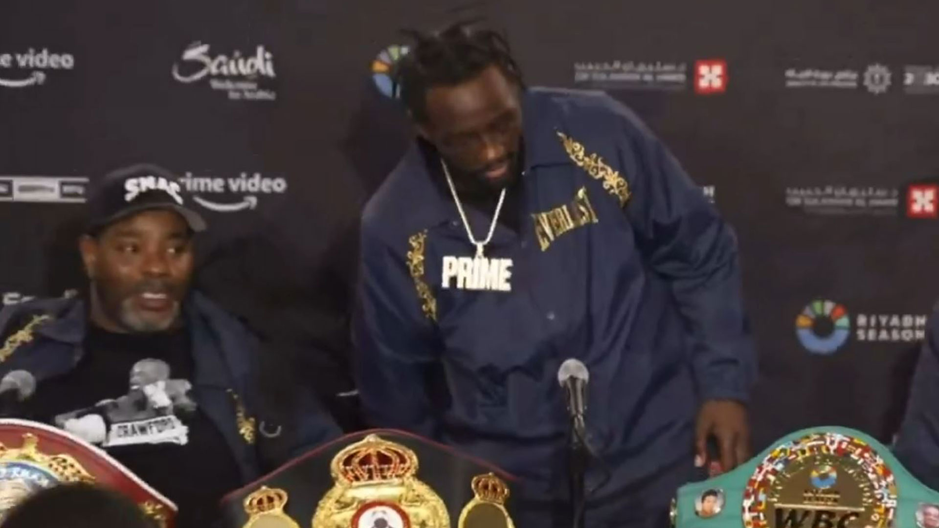 Watch Terence Crawford bluntly end press conference and LEAVE after ‘pointless’ question [Video]