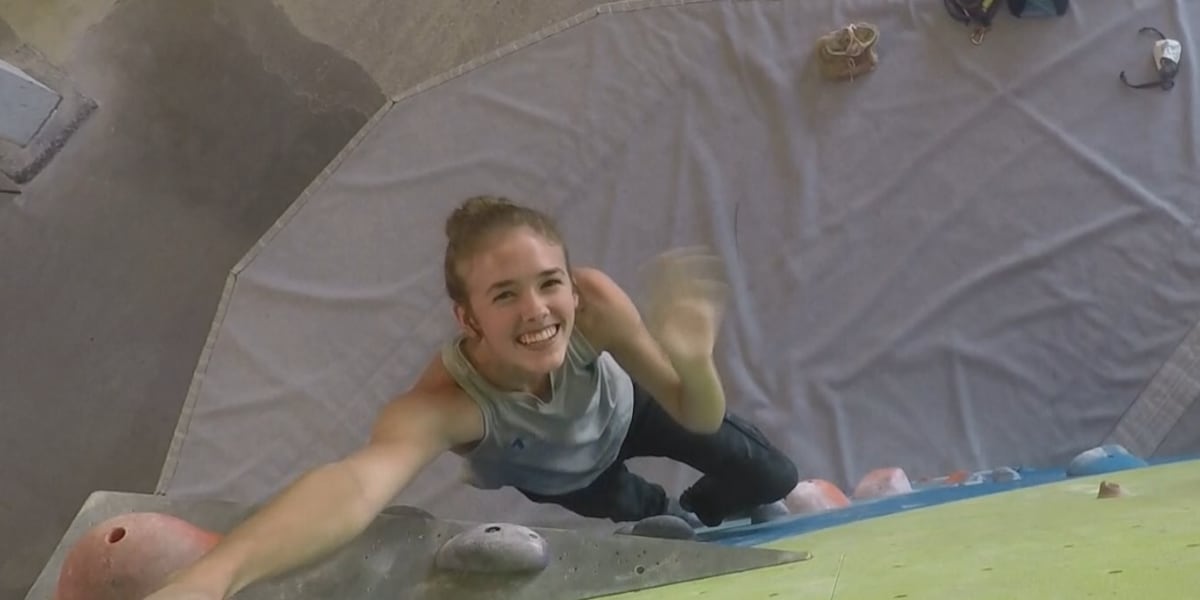 Limestones Brooke Fredrickson continuing to grow after impressive performance at USA Climbing Nationals [Video]