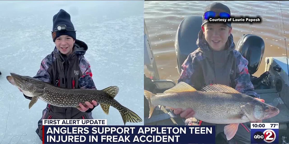 Anglers cast their lines to support injured Appleton teen as A Cast For Hope tournament wraps up [Video]