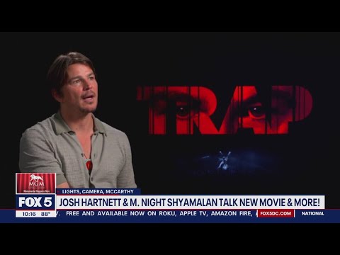 Part 2 – Josh Hartnett & M. Night Shyamalan discuss new film “Trap” [Video]