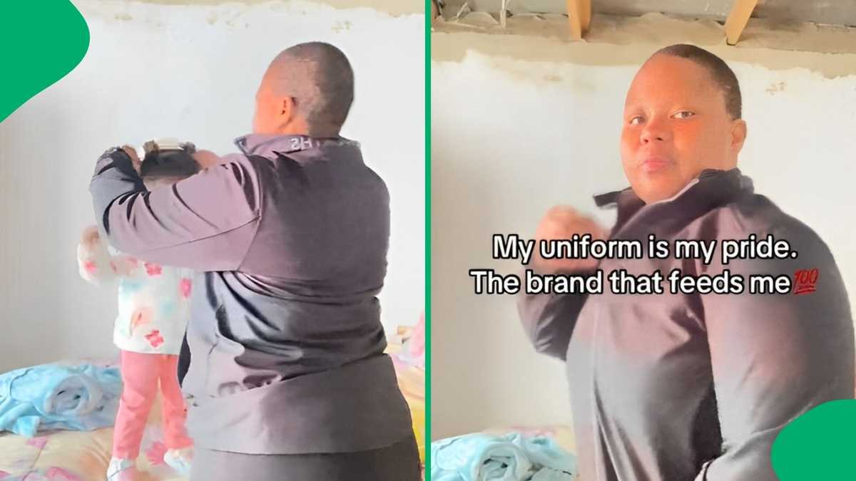 Authentic: Woolies Employee Humbly Shows Herself Getting Ready for Work With Baby [Video]