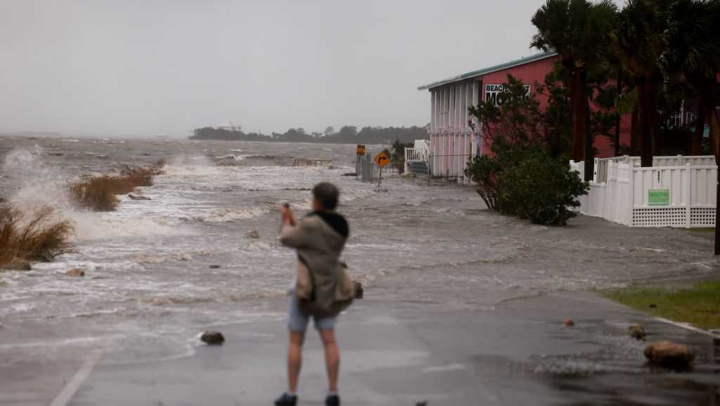 Slow-moving Tropical Storm Debby bringing torrential rains, major flood threat to southeastern US [Video]