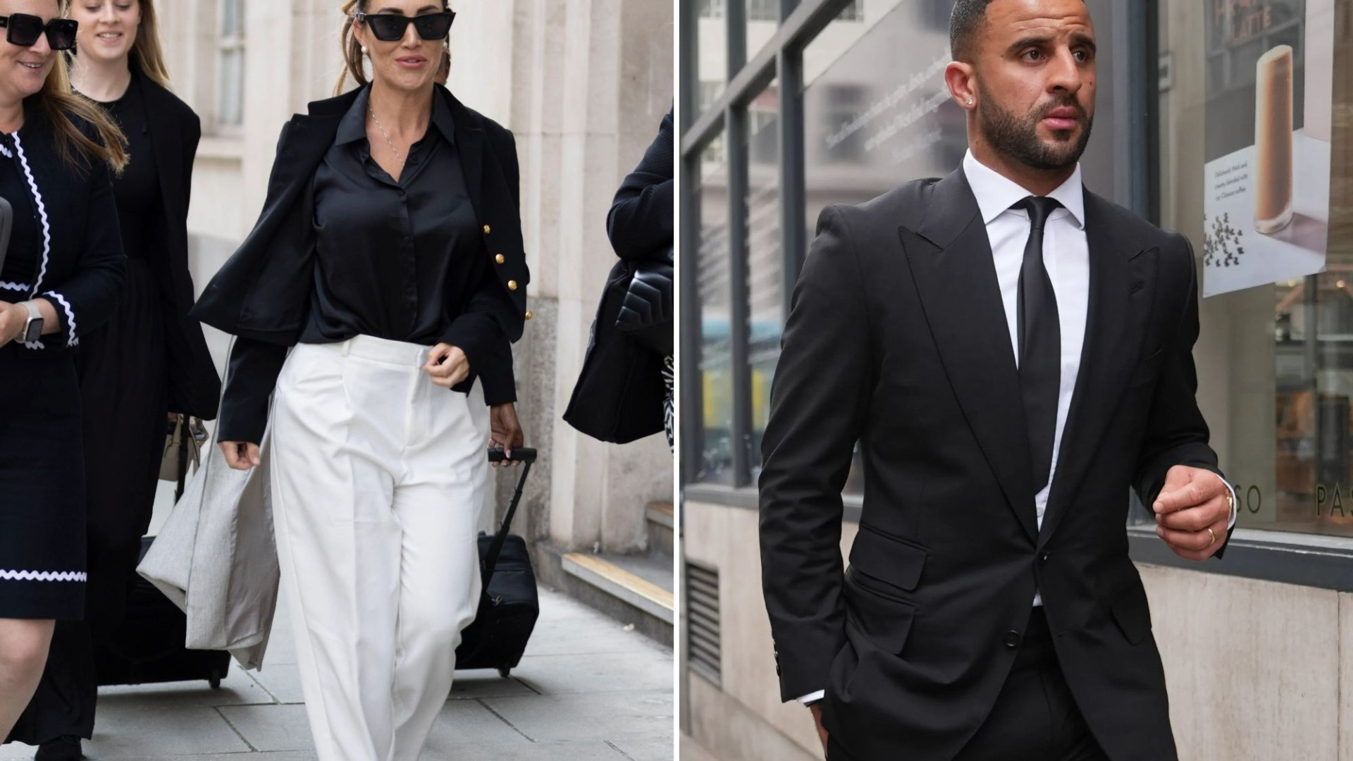 Lauryn Goodman tried to find out where Kyle Walker was holidaying with wife Annie after Euros to leak on social media [Video]