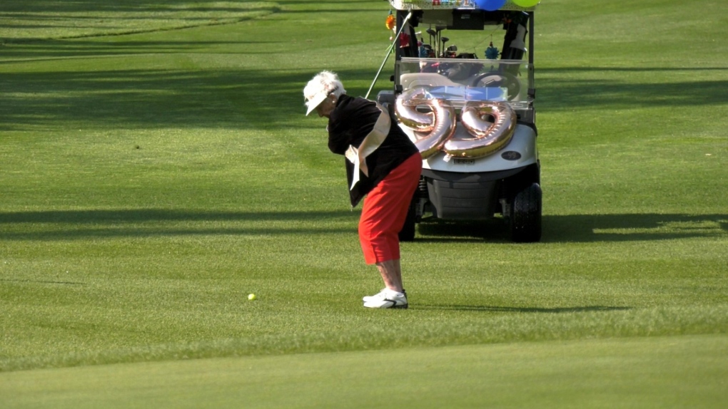 Golfer celebrates 99th birthday at Kananaskis Country Golf Course [Video]