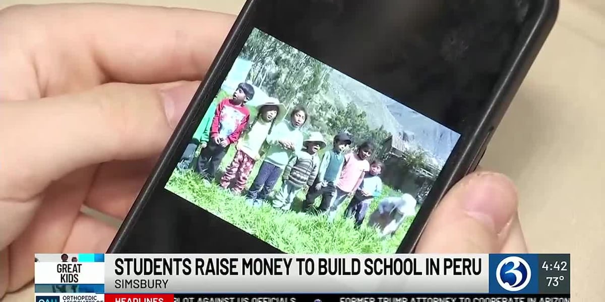 Great Kids: Middle school students help build new school in Peru [Video]