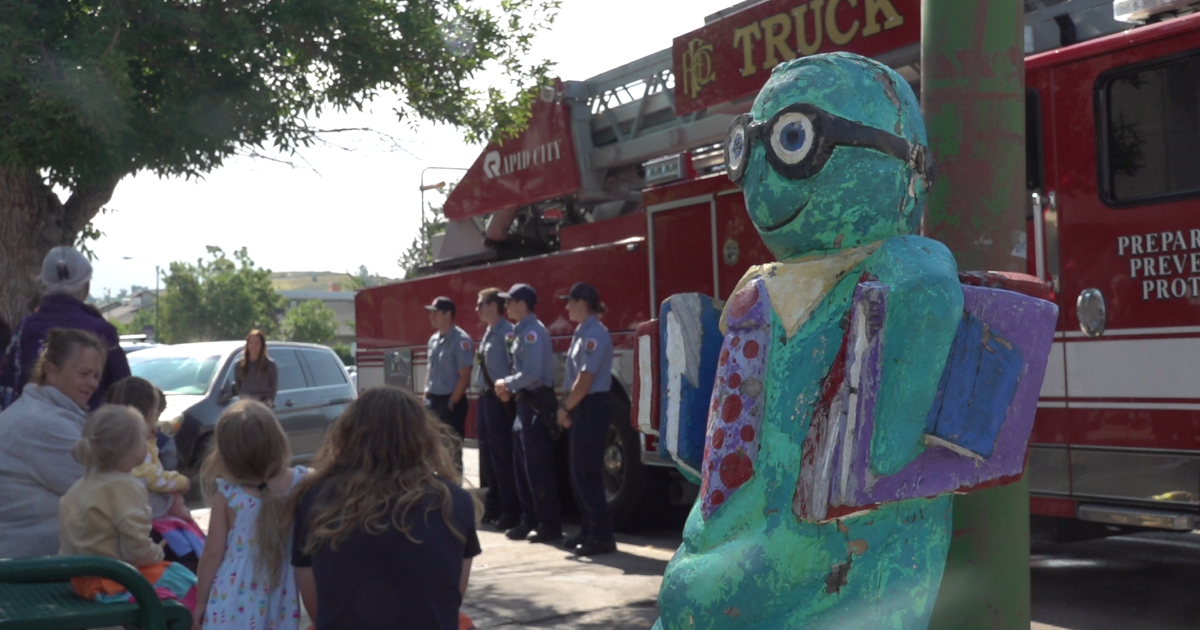 Rapid City firefighters bring fire safety to life with fun story time | News [Video]