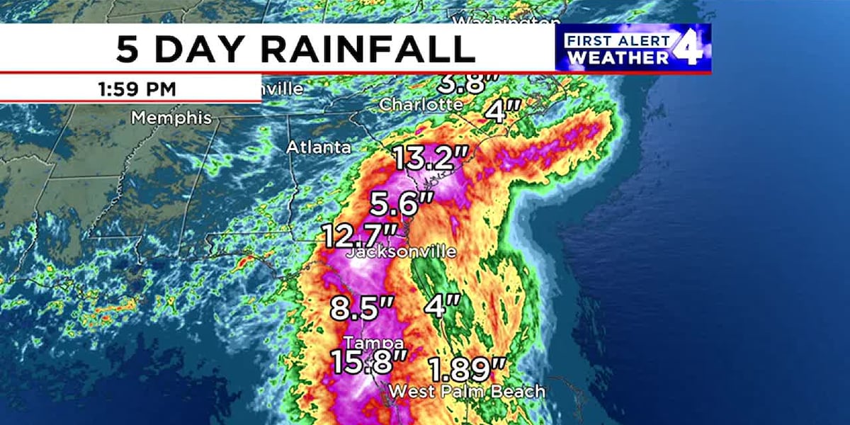 Tropical Storm Debby and catastrophic flooding [Video]