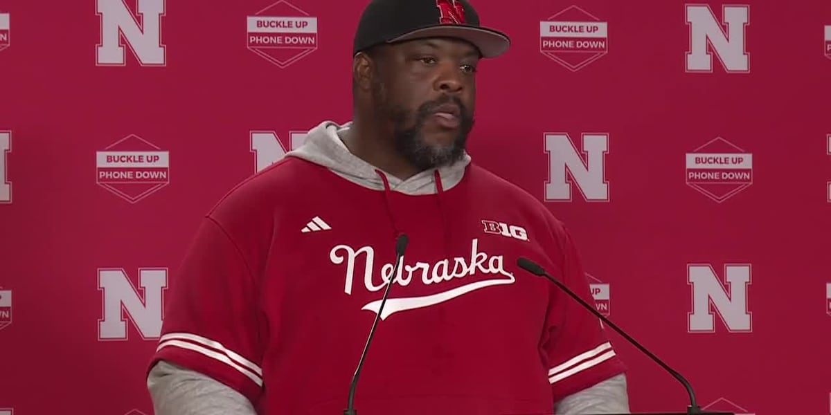 FULL VIDEO: Nebraska Football DL Coach Terrance Knighton Preseason Press Conference (8/6/24)