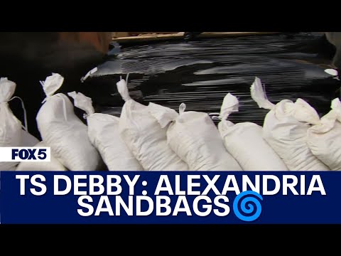 Tropical Storm Debby: Alexandria hands out free sandbags as remnants cause flooding concerns [Video]