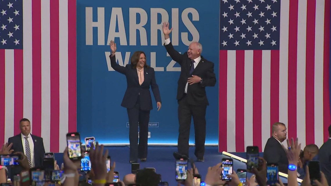 Kamala Harris, Tim Walz hit the road with stops in Wisconsin, Michigan [Video]