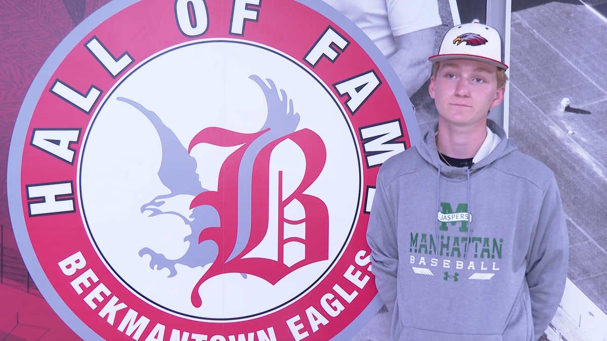 Beekmantown’s Steven Bronson says Manhattan College is the best place to continue his career [Video]