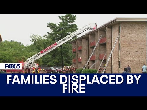 2-alarm fire forces evacuation of Montgomery County apartment complex [Video]