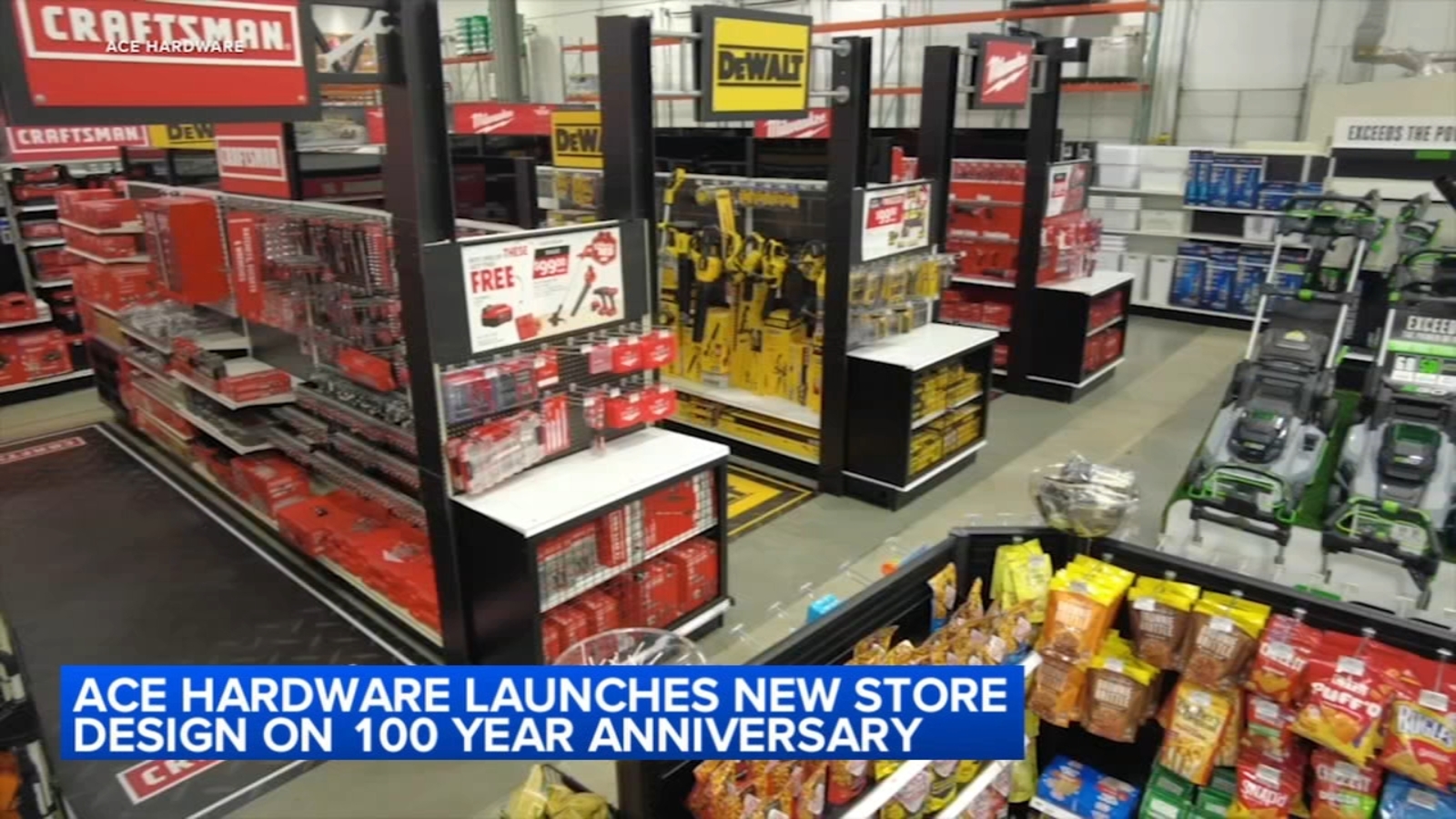 Ace Hardware celebrating 100 years with new store design [Video]