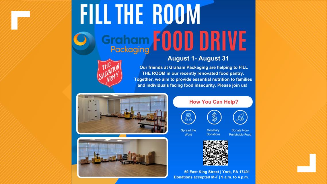 ‘Fill The Room’ food drive held in York [Video]