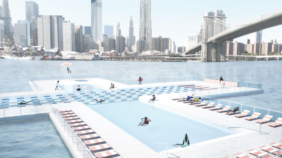 Floating pool coming to East River’s Pier 35 next summer [Video]