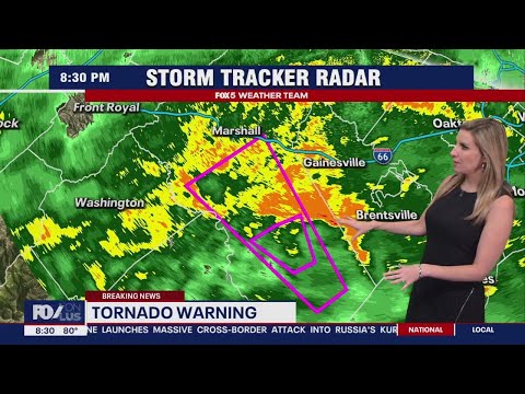 Debby remnants reach Northern Virginia counties; tornado warnings issued [Video]