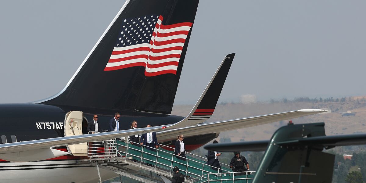 Donald Trump heads to Montana rally after plane was diverted but landed safely [Video]