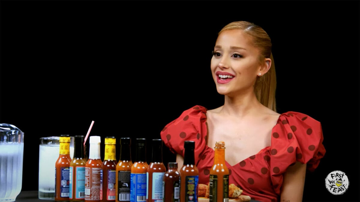 Ariana Grande takes on ‘Hot Ones’, remains alarmingly chill [Video]