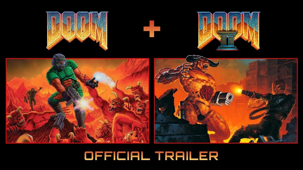 DOOM and DOOM II bundle releases with new levels and 4K support [Video]