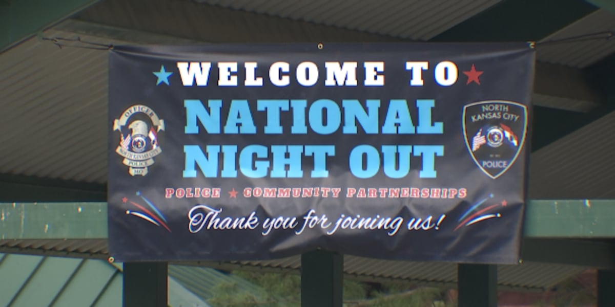 North Kansas City Police hold first National Night Out [Video]