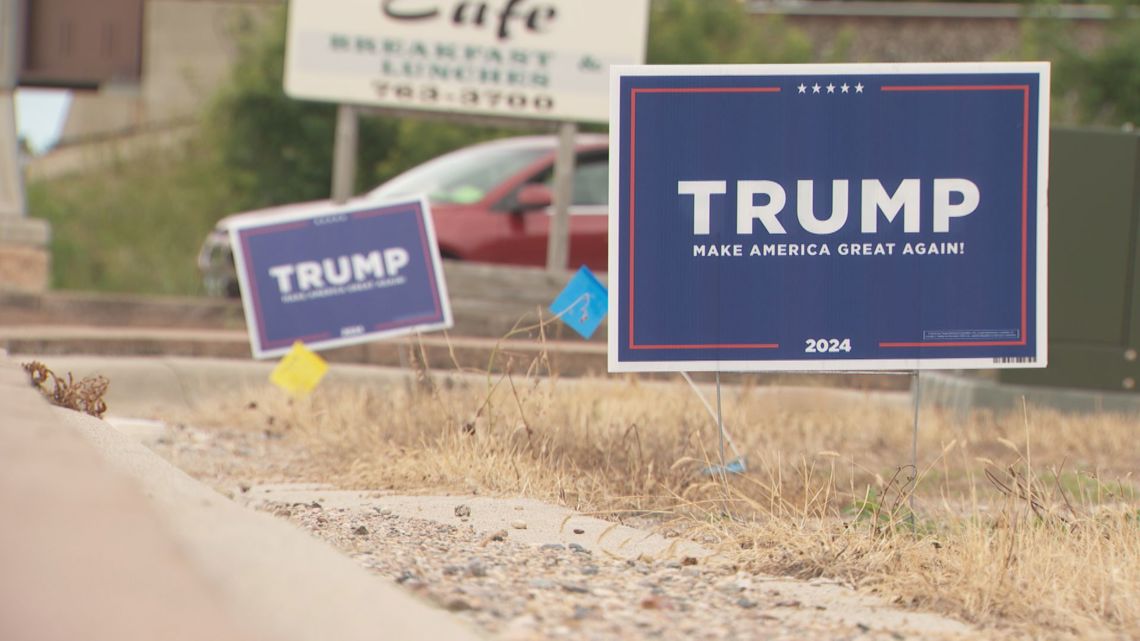 People react to theft of 244 yard signs in Alexandria, allegedly by political candidate’s wife [Video]