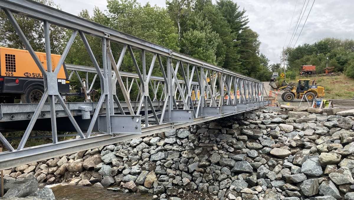 New Hampshire bridge set to re-open after collapsing in July [Video]