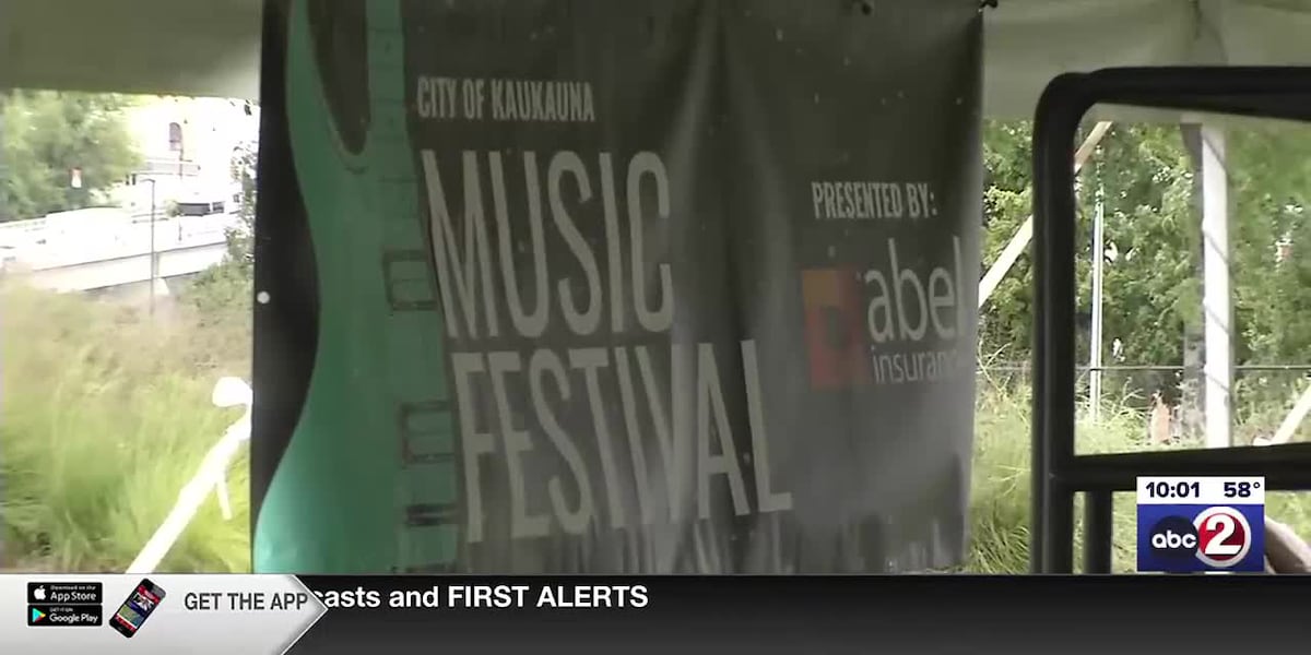 City of Kaukauna hosts the first-ever Kaukauna Music Festival [Video]