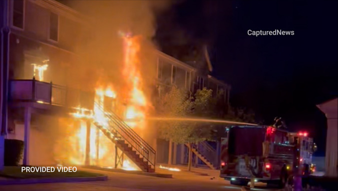 Firefighters Stop Rapidly Advancing Fire at Townhouse on Crambourne Way Arlington Heights  Cardinal News [Video]