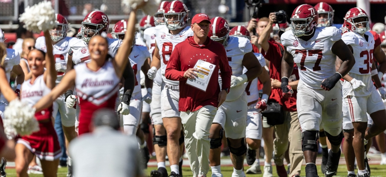 Kalen DeBoer talks Alabamas footballs 1st camp scrimmage [Video]