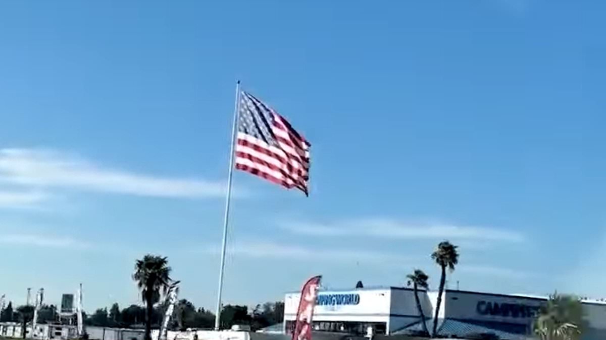 Major camping retailer shocks woke officials when they demanded it removes huge American flag [Video]