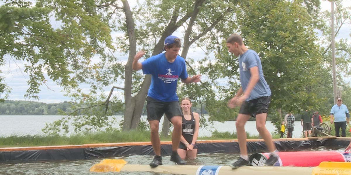 Log rolling is back at LogJam Fest [Video]