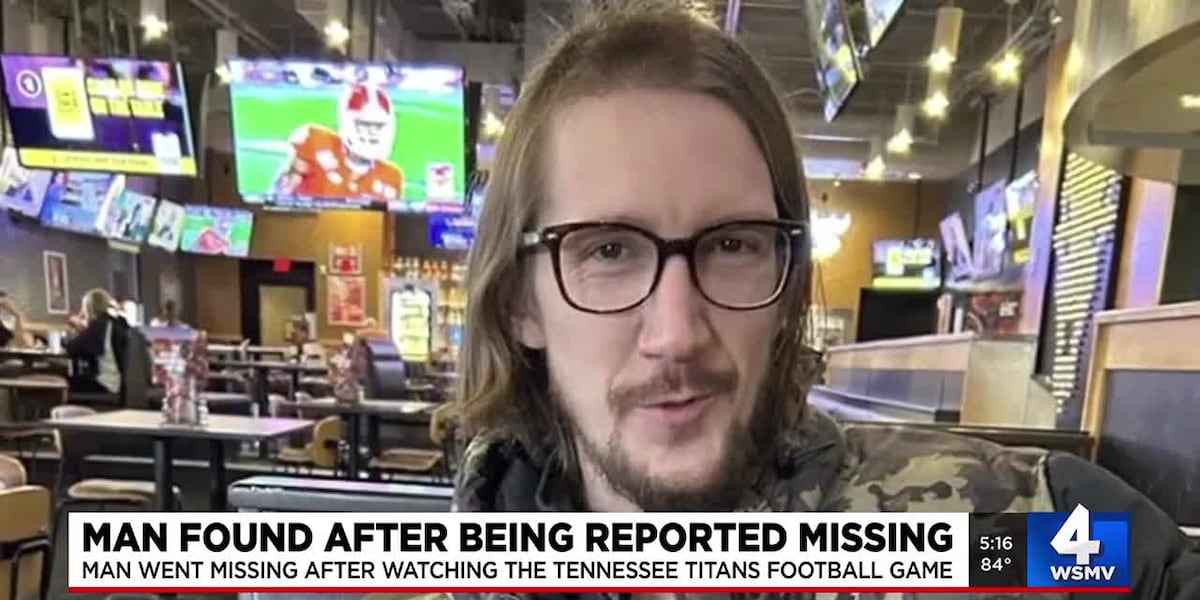 Man found after being reported missing [Video]