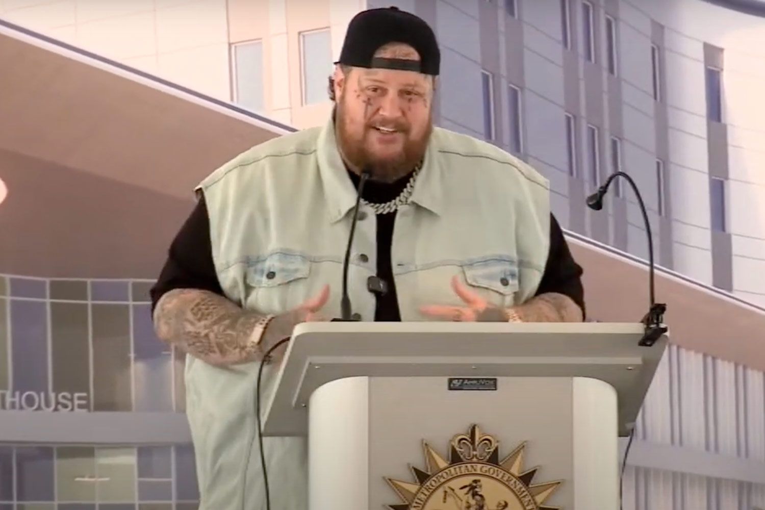 Jelly Roll Helps Open New Nashville Youth Center Where He Was Previously Incarcerated [Video]