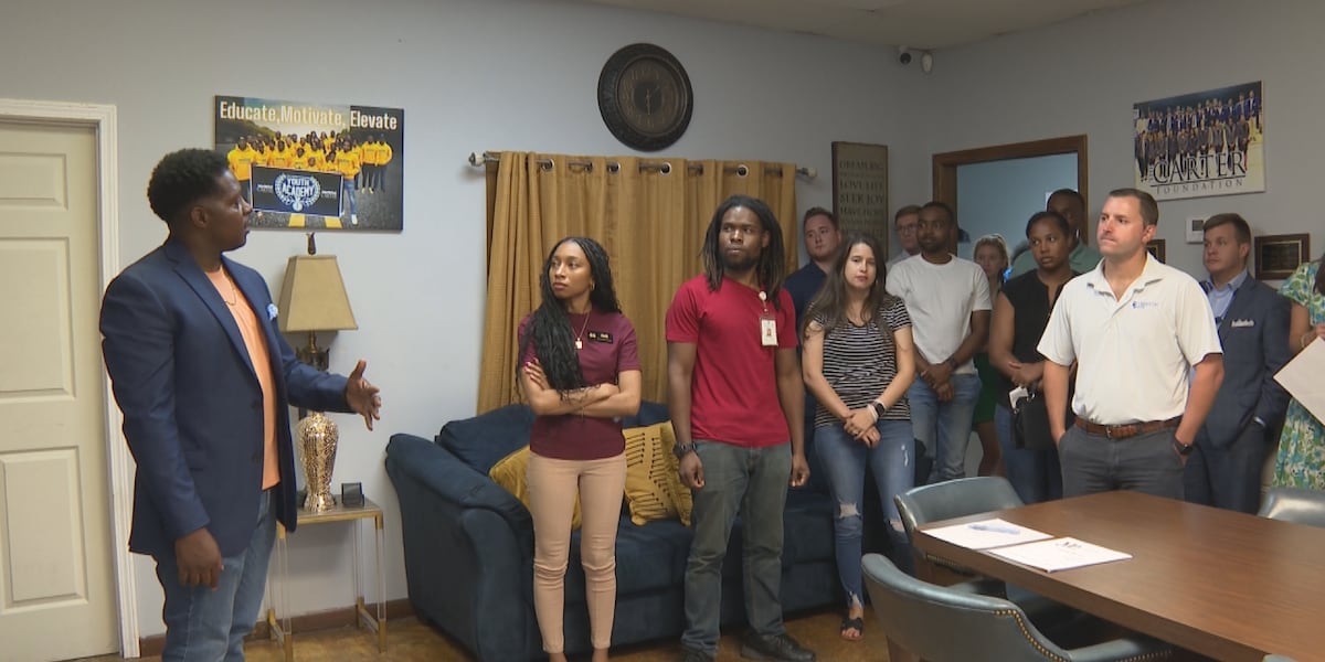 Young Professionals of Meridian learns more about what the Carter Foundation does for the kids in the Queen City [Video]