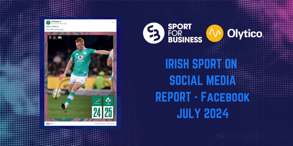 Irish Sport on Social Media Report – July 2024 on Facebook [Video]