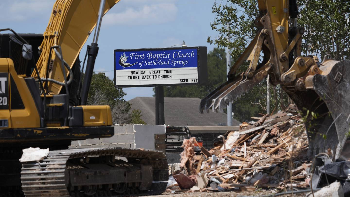 Site of deadliest church shooting in US history is torn down over protests by some Texas families  WPXI [Video]