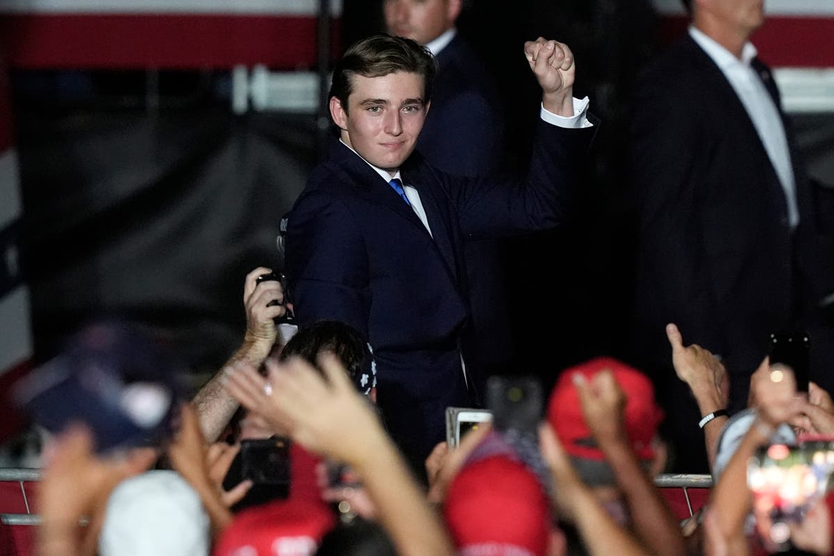 Trump turns to teen son Barron and his influencer best friend to try to rival Harriss brat Gen Z appeal [Video]