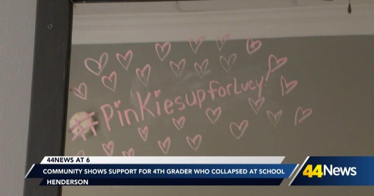 Community shows support for a Henderson 4th grader in critical condition | Video