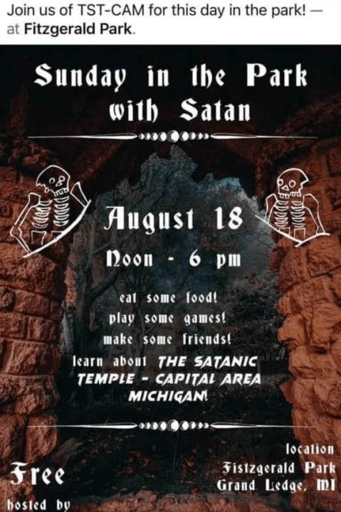 Satanic Temple event draws controversy in Grand Ledge [Video]