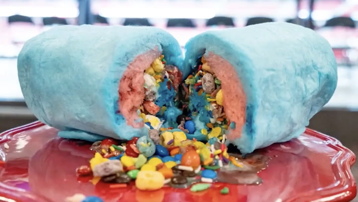 Cotton candy burritos: The USs latest bizarre stadium food | Sport [Video]