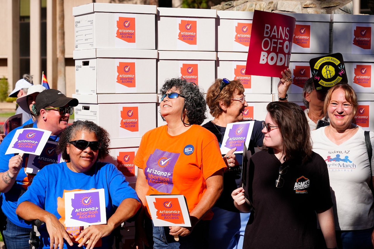 With over 577,000 signatures verified, Arizona to put abortion rights on ballot [Video]