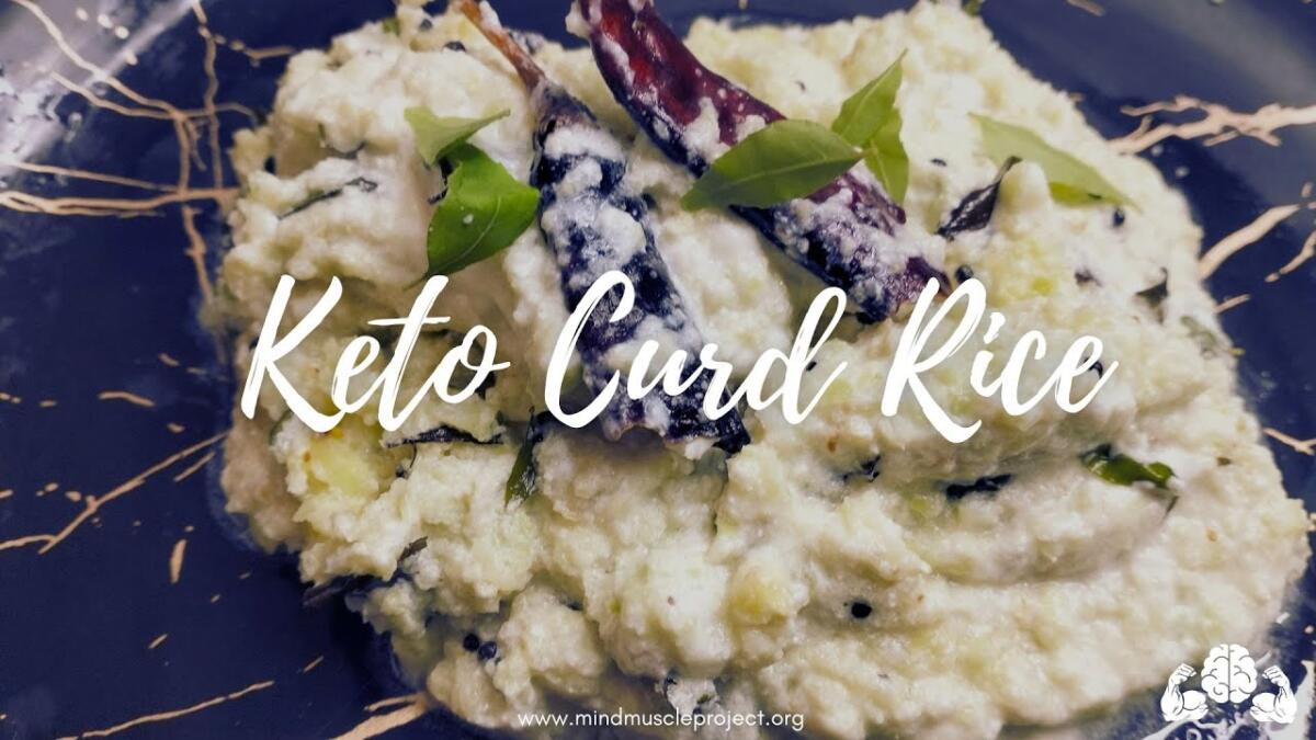 Keto Curd Rice – Cool Keto Recipes [Video]