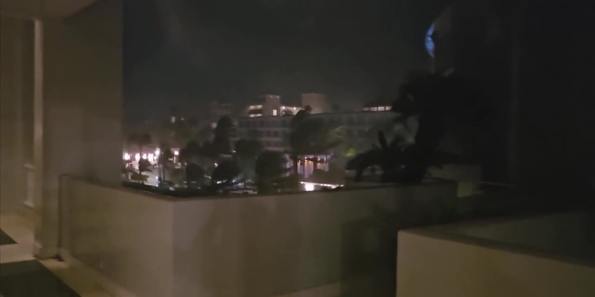 RAW: Strong winds from Tropical Storm Ernesto experienced in Puerto Rico [Video]