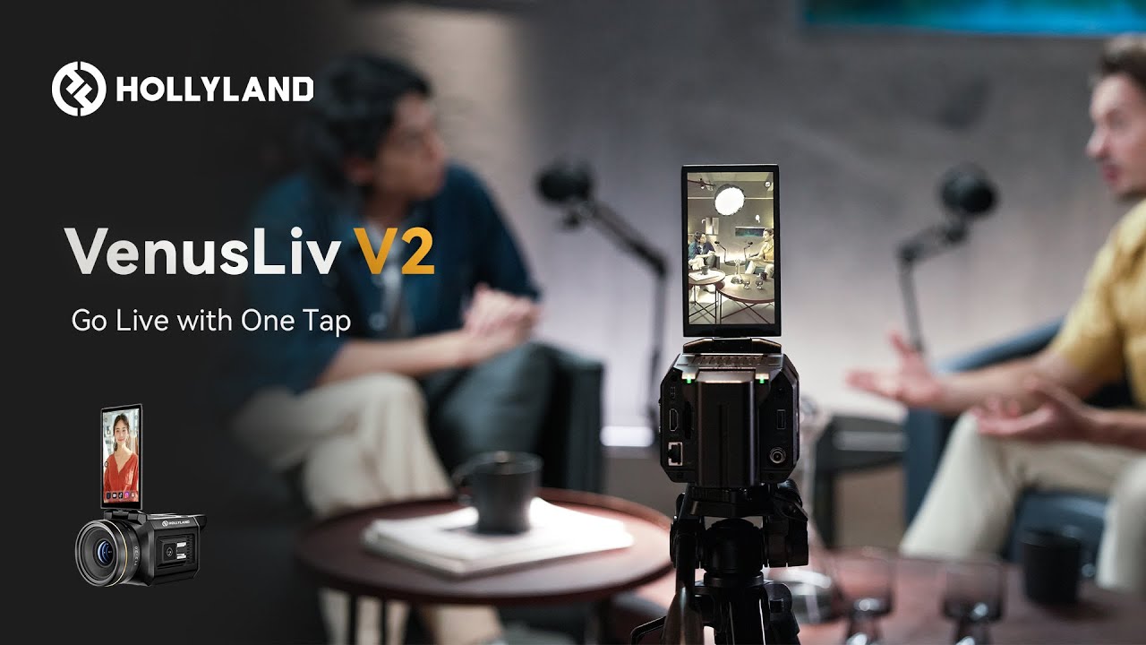 Hollyland VenusLiv V2 – Newsshooter [Video]