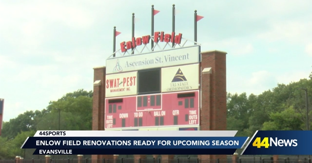 Fans will notice big improvements to Evansville’s Enlow Field | [Video]