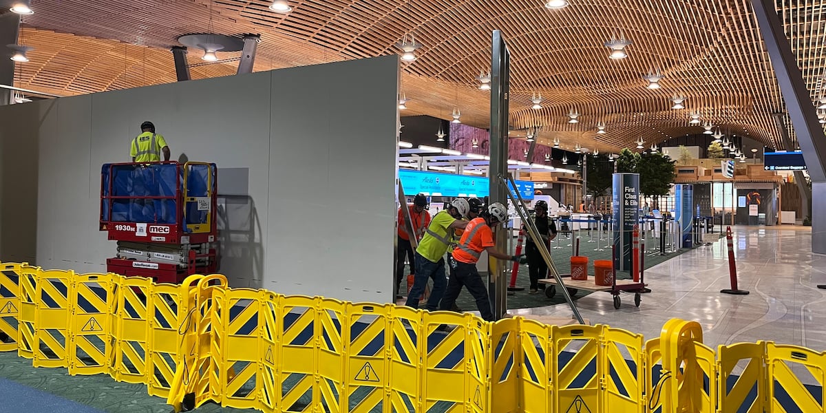 Travelers excited for unveiling of renovated Portland International Airport terminal [Video]